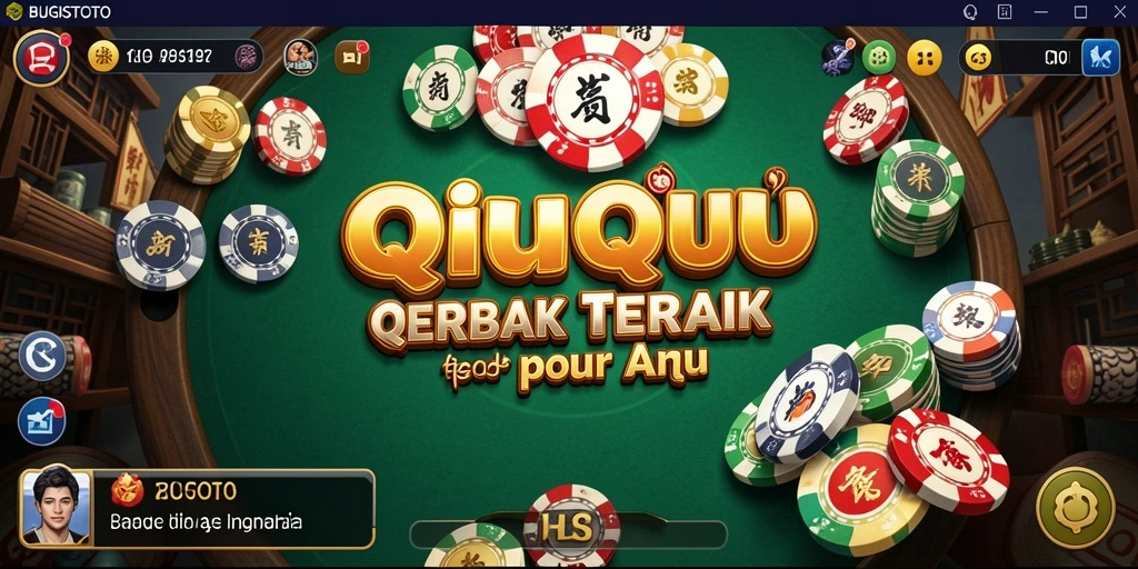 Tampilan gameplay seru di BUGISTOTO dengan kartu QiuQiu.