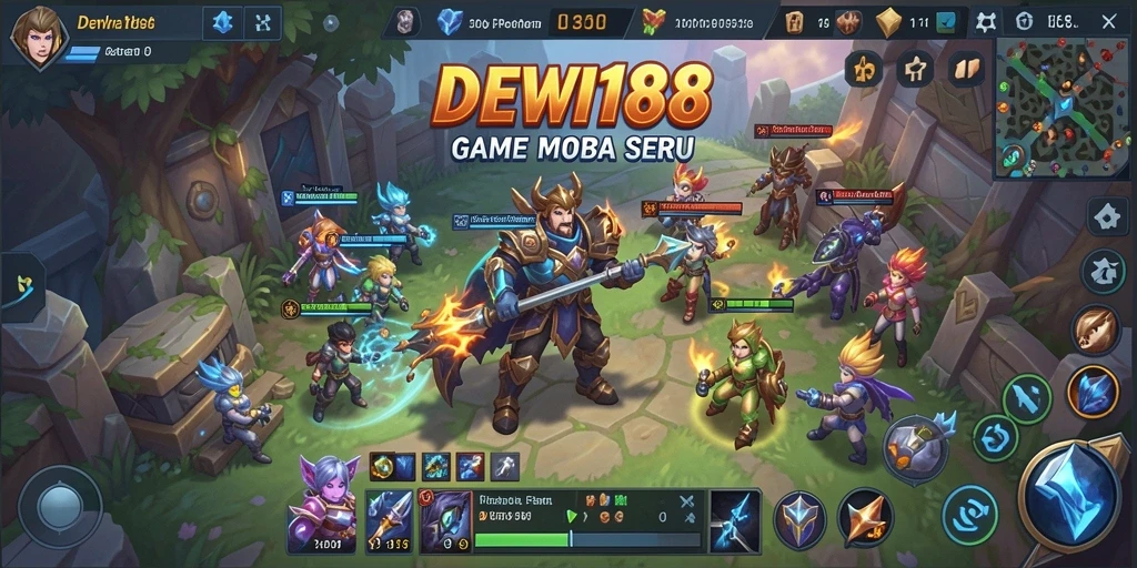 Tampilan gameplay menarik DEWI188 dengan aksi seru yang intens.