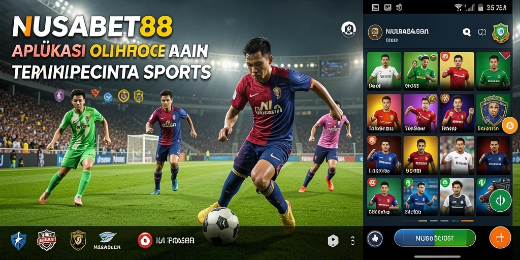 Tampilan gameplay NUSABET88 yang seru dan menarik untuk penggemar olahraga.